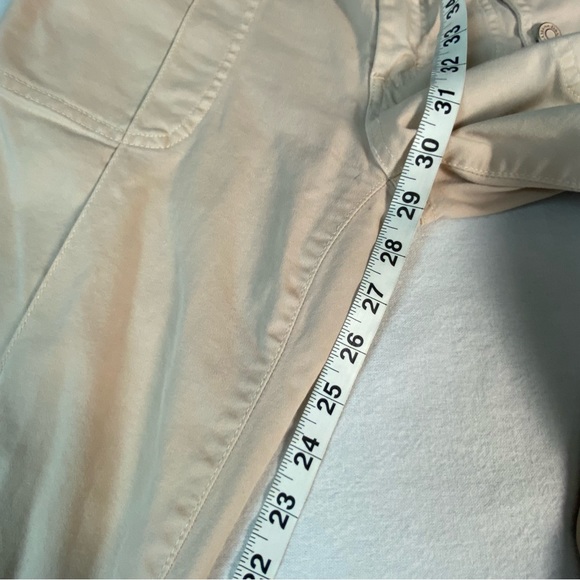 Dolce & Gabbana Vintage Women’s Blush Mid Rise Pintuck Cotton Pants Size 26/40 - Picture 10 of 14